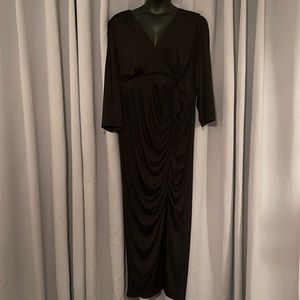 Maxi Studio Knit Hi-Low Dress